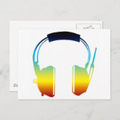 Carte Postale casque (Devant / Derrière)