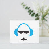 Carte postale Casque bleu (Debout devant)