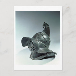 Carte Postale Casque de bronze de Thrace gladiateur, Roman, 1ère
