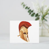Carte Postale Casque de cheval de Troie (Debout devant)