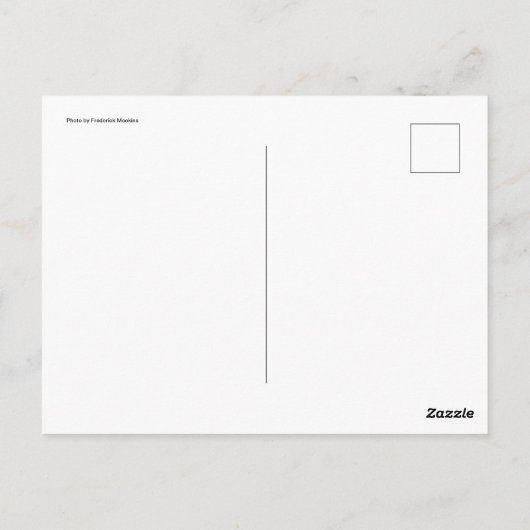 Carte Postale Casque de plongée (Dos)