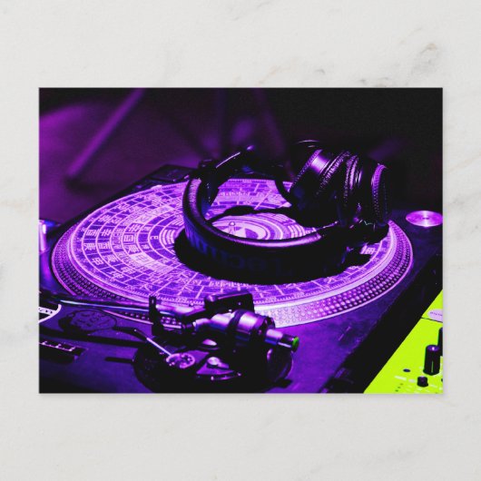 Carte Postale Casque DJ 3 (Devant)