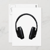 Carte Postale Casque Pop Art (Devant / Derrière)