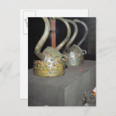 Carte Postale Casque viking (Devant / Derrière)