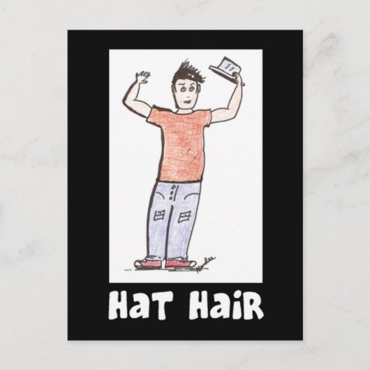 Carte Postale Casquette (Devant)