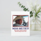 Carte Postale Casquette BUSH (Debout devant)