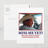 Carte Postale Casquette BUSH (Devant / Derrière)