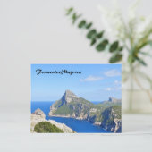 Carte postale casquette de Formentor - Mallorca (Debout devant)