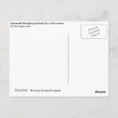 Carte Postale Casquette de la liberté (Dos)