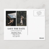 Carte Postale Casquette diplômé | Enregistrer Le Collage Photo D (Dos)