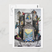 Carte Postale casquette drôle (Devant / Derrière)