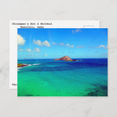 Carte postale Casquette et Molokai de Chinaman (Devant / Derrière)