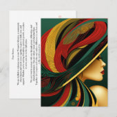 Carte Postale Casquette FANCY PARADE #10 (Devant / Derrière)