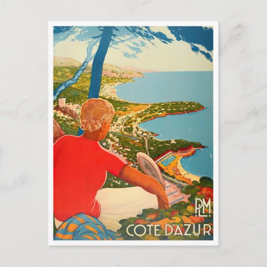 Carte Postale Casquette Martin Roquebrune France (Devant)