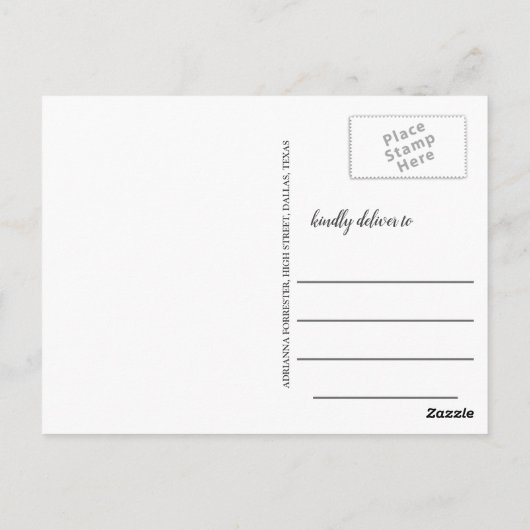 Carte Postale Casquette Moderne Sauvons La Photo Date (Dos)