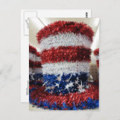 Carte Postale Casquette patriotique (Devant / Derrière)