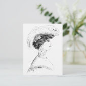 Carte postale Casquette pour dames (Debout devant)