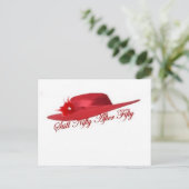 Carte Postale casquette rouge (Debout devant)