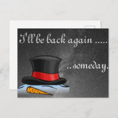 Carte postale Casquette Soie moelleuse (Devant / Derrière)