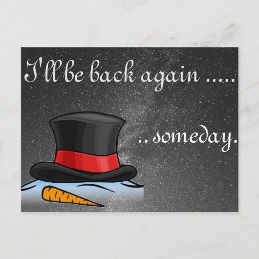 Carte postale Casquette Soie moelleuse (Devant)