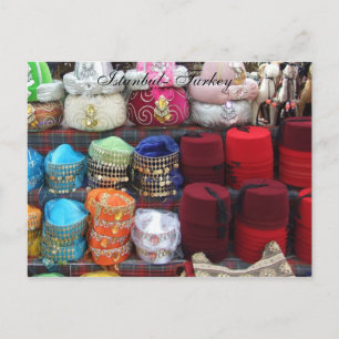 Carte postale Casquette turque