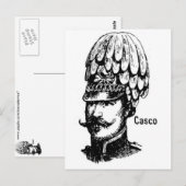 Carte postale Casquette vintage (Devant / Derrière)