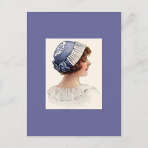Carte postale Casquette vintage ~ 1913 Casquette #