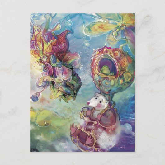 Carte Postale Casquette volant et amis~~~~ (Devant)