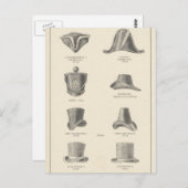 Carte Postale Casquettes (Devant / Derrière)