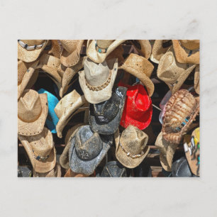 Carte Postale Casquettes Cowboy