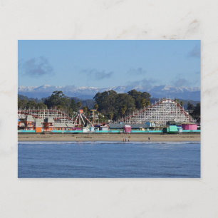 Carte Postale Casquettes de neige à Père Noël Cruz