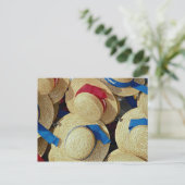 Carte Postale Casquettes Gondolier, Venise, Italie (Debout devant)