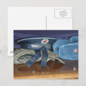 Carte Postale Casquettes militaires russes (Devant / Derrière)