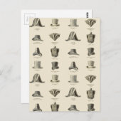 Carte Postale Casquettes vintages (Devant / Derrière)