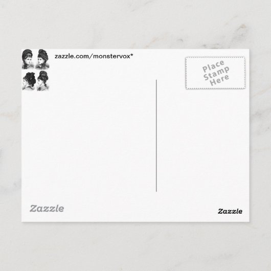 Carte Postale Casquettes vintages (Dos)