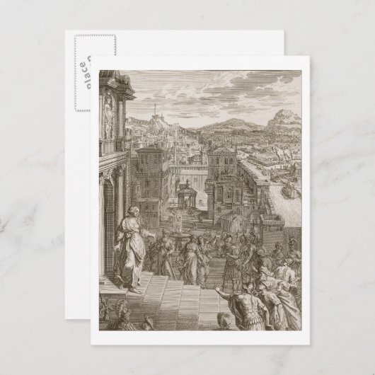 Carte Postale Cassandra Foretells (Devant / Derrière)