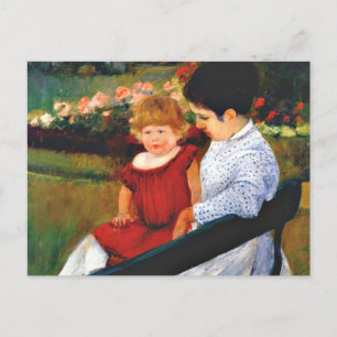 Carte Postale Cassatt - Dans le parc