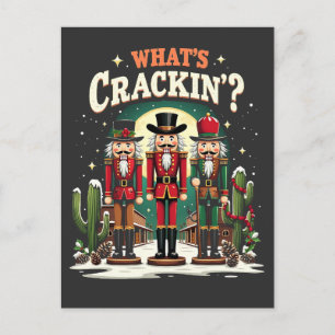 Carte Postale Casse-Noisette de Noël drôle Humour Amateur de Vac