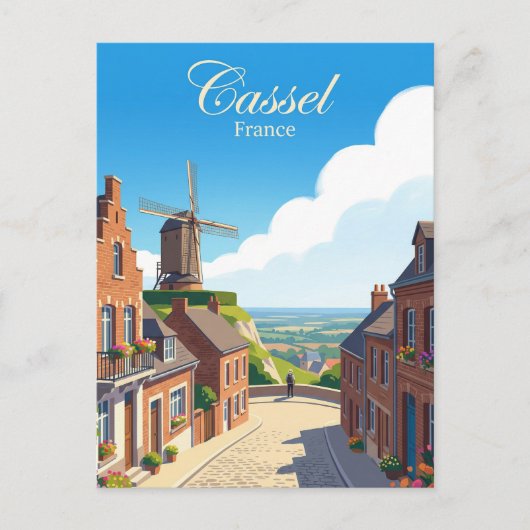 Carte Postale Cassel France (Devant)