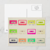 Carte Postale cassette (Devant / Derrière)