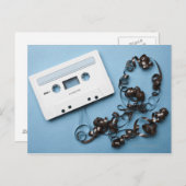 Carte Postale Cassette avec bande tangée (Devant / Derrière)