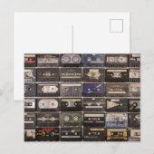 Carte Postale Cassettes (Devant / Derrière)