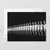 Carte Postale Cassez les jambes ! (Devant / Derrière)