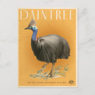 Carte postale Cassowary de Daintree Rainforest
