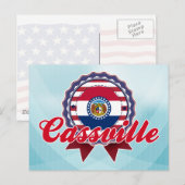 Carte Postale Cassville, MO (Devant / Derrière)
