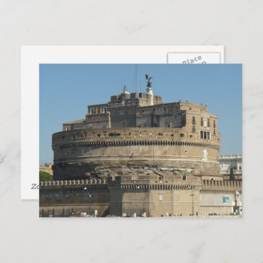 Carte Postale Castel Sant Angelo (Devant / Derrière)