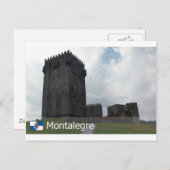 Carte Postale Castelo de Montalegre, Portugal (Devant / Derrière)