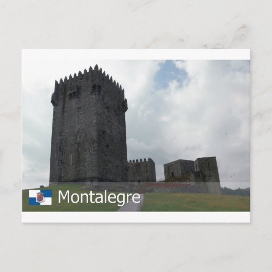 Carte Postale Castelo de Montalegre, Portugal (Devant)