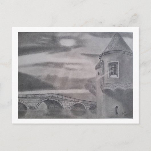 Carte Postale Castelo Médiéval (Devant)