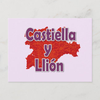 Carte Postale Castile and Leon